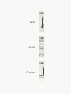 Modularer Drehtürenschrank Leon, 50 cm Breite, mehrere Varianten