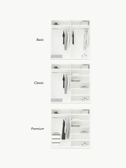 Modularer Drehtürenschrank Simone, 200 cm Breite, mehrere Varianten