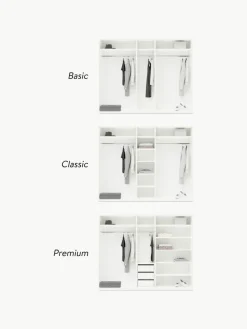 Modularer Drehtürenschrank Leon, 250 cm Breite, mehrere Varianten