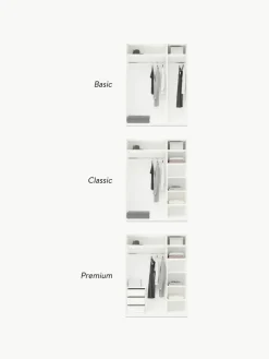 Modularer Drehtürenschrank Charlotte, 150 cm Breite, mehrere Varianten