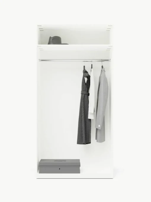 Modularer Drehtürenschrank Simone, 100 cm Breite, mehrere Varianten
