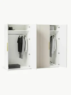 Modularer Drehtürenschrank Simone, 250 cm Breite, mehrere Varianten
