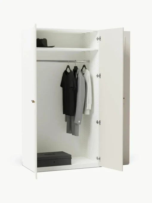 Modularer Drehtürenschrank Charlotte, 150 cm Breite, mehrere Varianten
