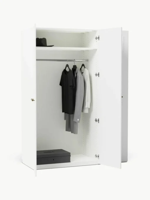 Modularer Drehtürenschrank Charlotte, 150 cm Breite, mehrere Varianten