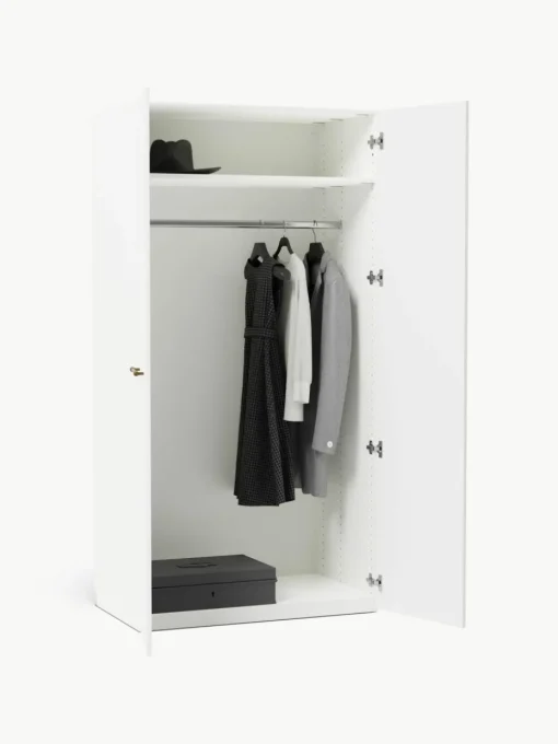 Modularer Drehtürenschrank Charlotte, 100 cm Breite, mehrere Varianten