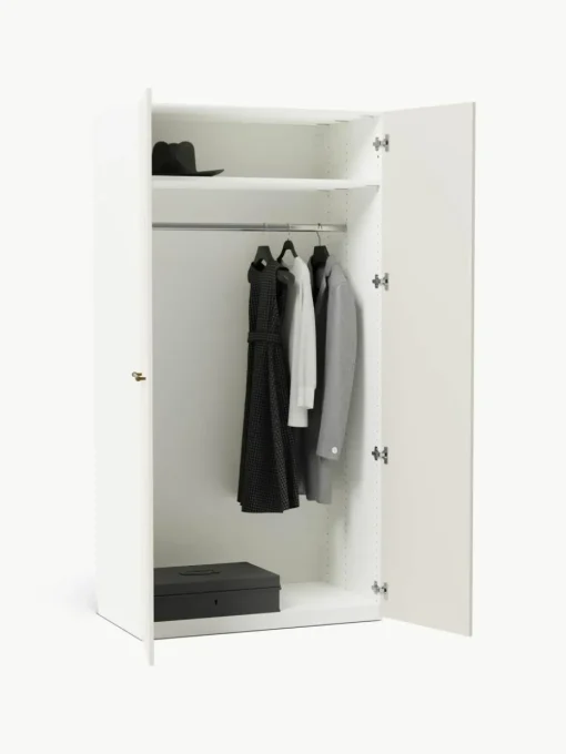 Modularer Drehtürenschrank Charlotte, 100 cm Breite, mehrere Varianten