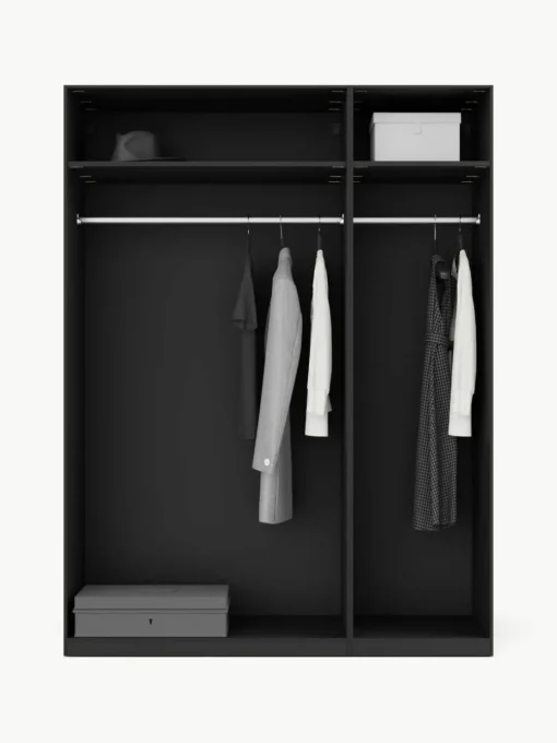 Modularer Drehtürenschrank Simone, 150 cm Breite, mehrere Varianten