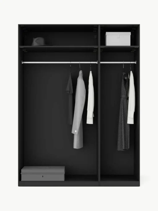 Modularer Drehtürenschrank Leon, 150 cm Breite, mehrere Varianten