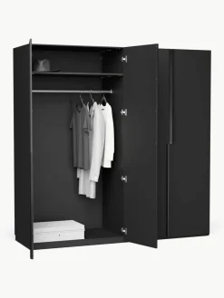Modularer Drehtürenschrank Leon, 200 cm Breite, mehrere Varianten