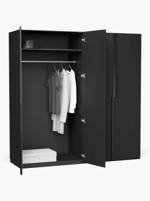 Modularer Drehtürenschrank Leon, 200 cm Breite, mehrere Varianten