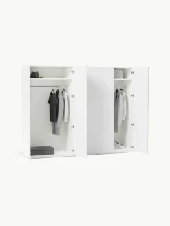 Modularer Drehtürenschrank Leon, 250 cm Breite, mehrere Varianten