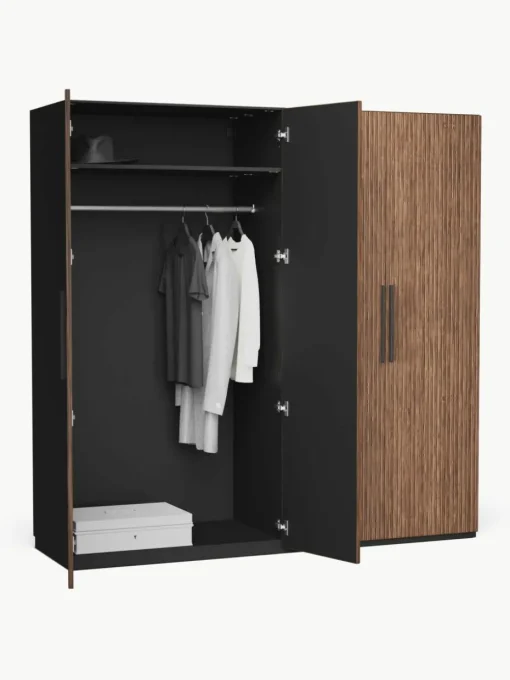 Modularer Drehtürenschrank Simone, 200 cm Breite, mehrere Varianten