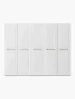 Modularer Drehtürenschrank Charlotte, 250 cm Breite, mehrere Varianten