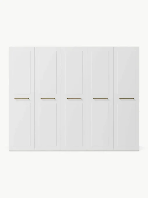 Modularer Drehtürenschrank Charlotte, 250 cm Breite, mehrere Varianten