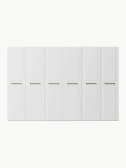 Modularer Drehtürenschrank Charlotte, 300 cm Breite, mehrere Varianten