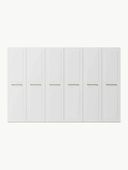 Modularer Drehtürenschrank Charlotte, 300 cm Breite, mehrere Varianten