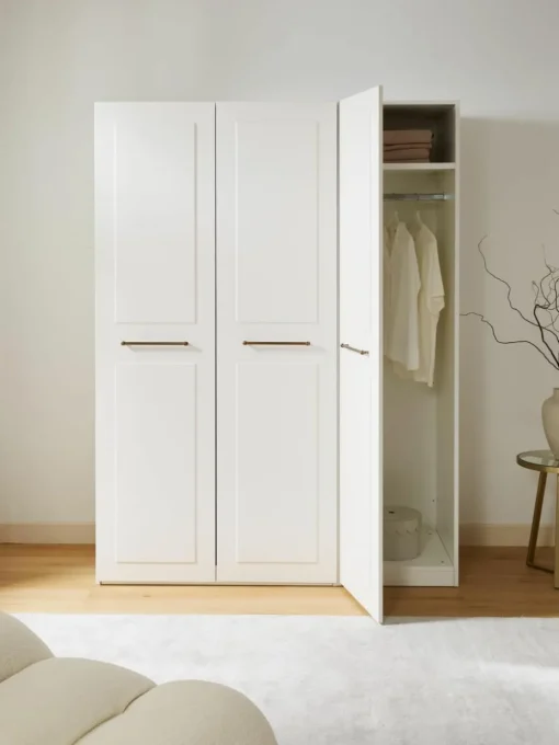 Modularer Drehtürenschrank Charlotte, 150 cm Breite, mehrere Varianten