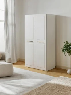 Modularer Drehtürenschrank Charlotte, 100 cm Breite, mehrere Varianten