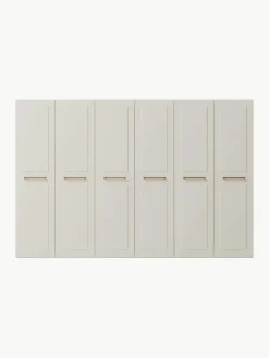 Modularer Drehtürenschrank Charlotte, 300 cm Breite, mehrere Varianten