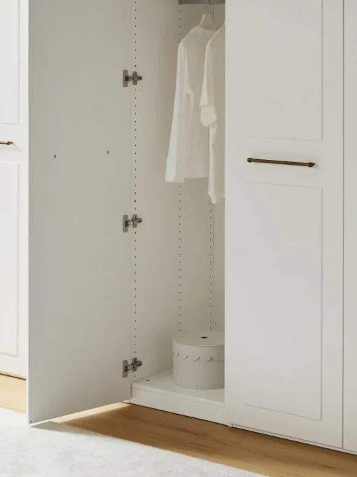 Modularer Drehtürenschrank Charlotte, 250 cm Breite, mehrere Varianten