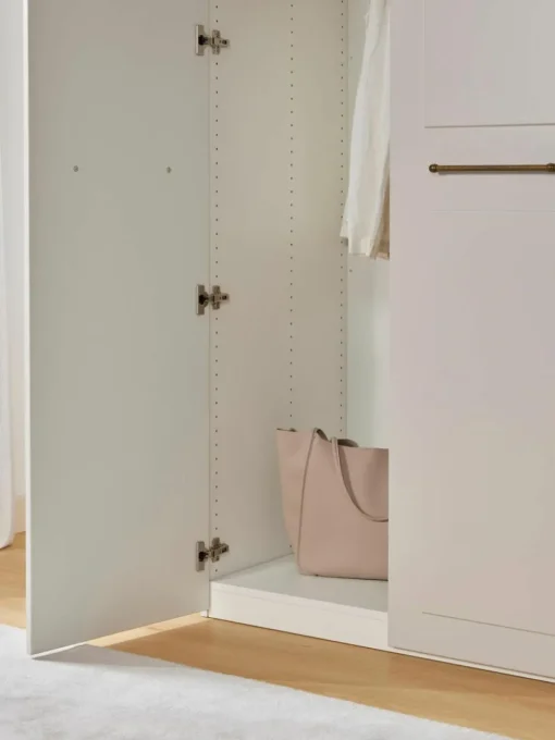 Modularer Drehtürenschrank Charlotte, 150 cm Breite, mehrere Varianten