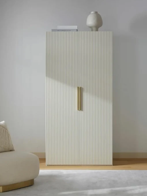 Modularer Drehtürenschrank Simone, 100 cm Breite, mehrere Varianten