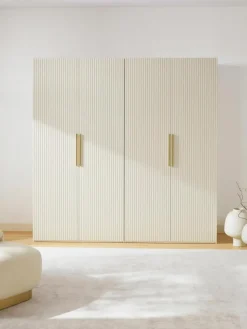Modularer Drehtürenschrank Simone, 200 cm Breite, mehrere Varianten