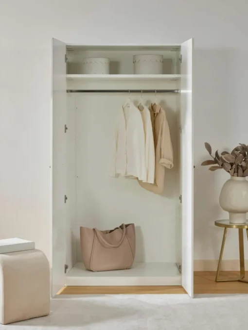 Modularer Drehtürenschrank Charlotte, 100 cm Breite, mehrere Varianten