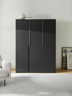 Modularer Drehtürenschrank Leon, 150 cm Breite, mehrere Varianten