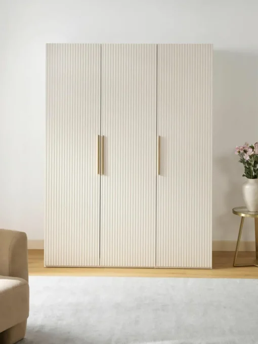 Modularer Drehtürenschrank Simone, 150 cm Breite, mehrere Varianten