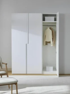 Modularer Drehtürenschrank Leon, 50 cm Breite, mehrere Varianten