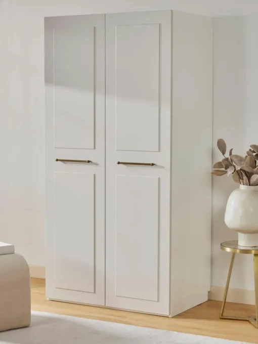 Modularer Drehtürenschrank Charlotte, 100 cm Breite, mehrere Varianten