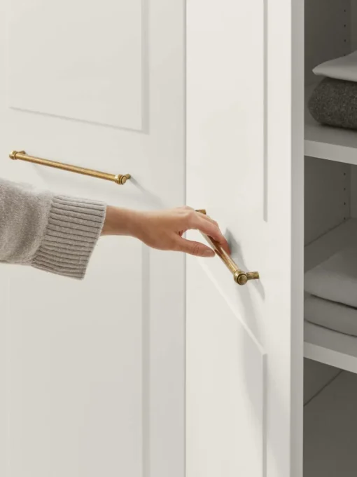 Modularer Drehtürenschrank Charlotte, 300 cm Breite, mehrere Varianten