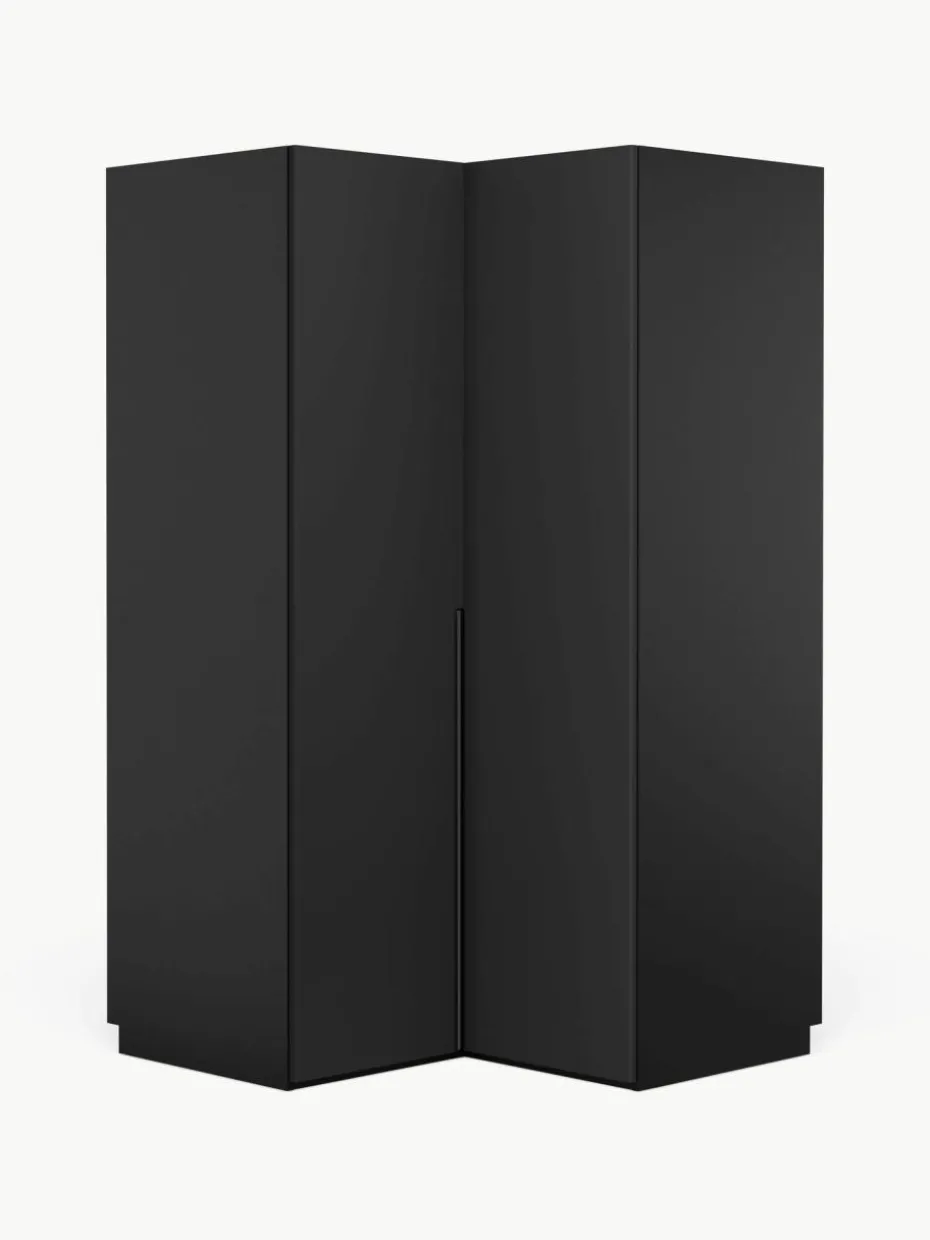 Modularer Eck-Kleiderschrank Leon, 115 cm Breite