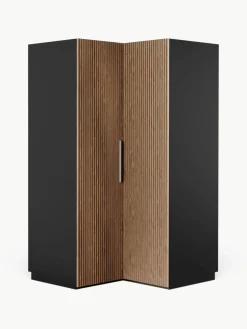Modularer Eck-Kleiderschrank Simone, 115 cm Breite