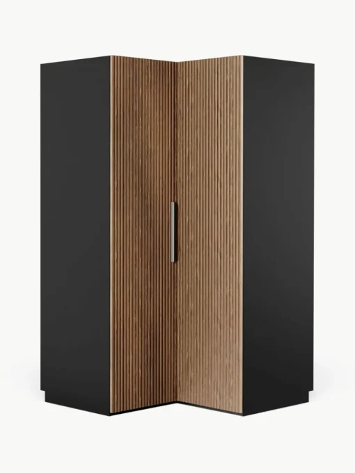Modularer Eck-Kleiderschrank Simone, 115 cm Breite