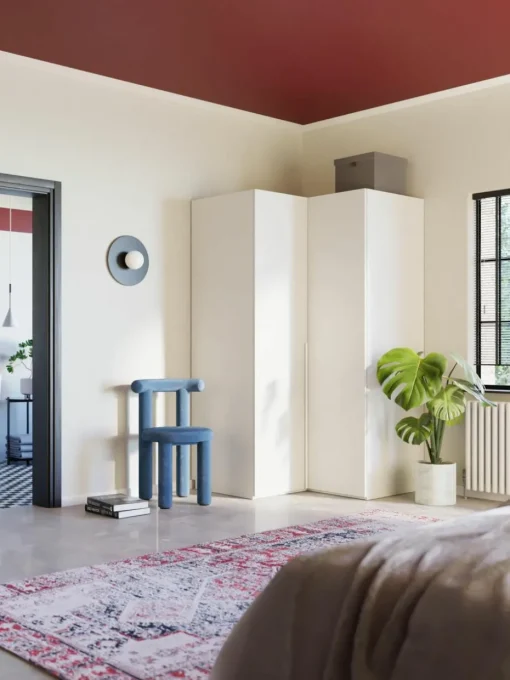 Modularer Eck-Kleiderschrank Leon, 115 cm Breite