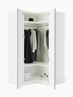 Modularer Eck-Kleiderschrank Charlotte, 115 cm Breite