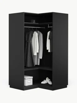 Modularer Eck-Kleiderschrank Simone, 115 cm Breite