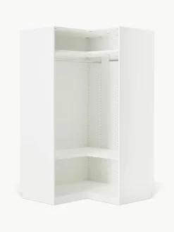 Modularer Eck-Kleiderschrank Charlotte, 115 cm Breite
