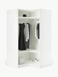 Modularer Eck-Kleiderschrank Leon, 115 cm Breite