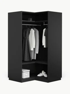 Modularer Eck-Kleiderschrank Leon, 115 cm Breite