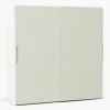 Modularer Schwebetürenschrank Simone, 200 cm Breite, mehrere Varianten