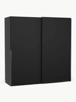 Modularer Schwebetürenschrank Leon, 200 cm Breite, mehrere Varianten