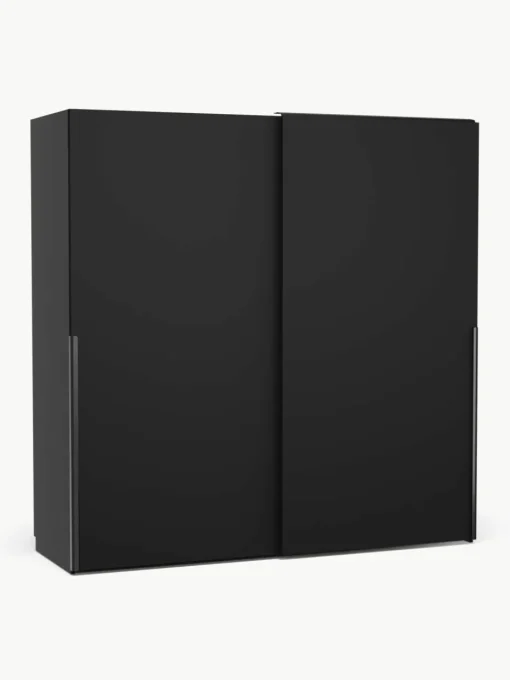 Modularer Schwebetürenschrank Leon, 200 cm Breite, mehrere Varianten