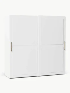 Modularer Schwebetürenschrank Charlotte, 200 cm Breite, mehrere Varianten
