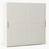 Modularer Schwebetürenschrank Charlotte, 200 cm Breite, mehrere Varianten