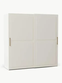 Modularer Schwebetürenschrank Charlotte, 200 cm Breite, mehrere Varianten