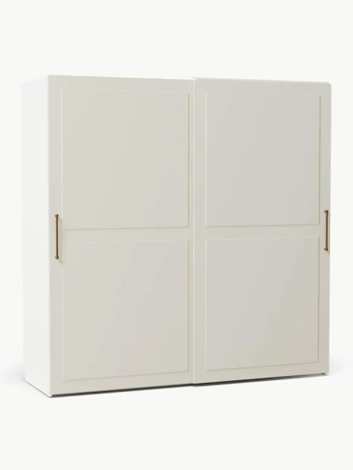 Modularer Schwebetürenschrank Charlotte, 200 cm Breite, mehrere Varianten