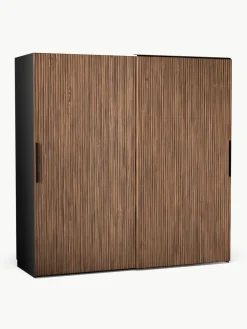 Modularer Schwebetürenschrank Simone, 200 cm Breite, mehrere Varianten